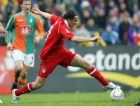 Fussball 1. Bundesliga, PIZARRO Einzelaktion