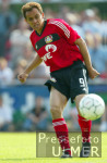 Fussball 1. Bundesliga: Bayer 04, FRANCA Einzelaktion
