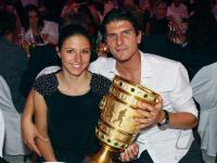 Fussball DFB Pokalfinale 2010:   SIEGERPARTY  FC Bayern Muenchen