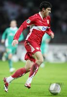 Fussball 1. Bundesliga: Stuttgart, GOMEZ Einzelaktion