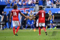 Fussball International Europameisterschaft 2016: Island - Oesterreich