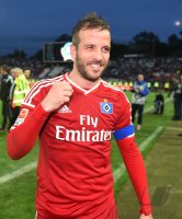 Fussball, 1. Bundesliga  Saison 2014/2015 Relegation: Karlsruher SC - Hamburger SV