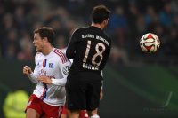 Fussball, DFB Pokal  Saison 2014/2015: Hamburger SV - FC Bayern Muenchen