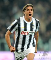 FUSSBALL SERIE A:  Jubel Alessandro Matri (Juventus Turin)