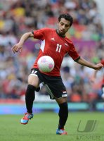 FUSSBALL Olympia 2012 Maenner: MOHAMED SALAH (Aegypten)