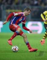 Fussball 1. Bundesliga Saison 14/15: FC Bayern Muenchen - Borussia Dortmund