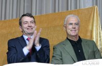 Fussball International,  Wolfgang Niersbach und Franz Beckenbauer (OK WM 2006)