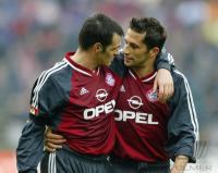 Sagnol-Salihamidzic nach dem Spiel