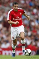 FUSSBALL INTERNATIONAL: Arsenal, VAN PERSIE Einzelaktion