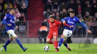 Fussball 1. Bundesliga Saison 19/20: FC Bayern Muenchen -  FC Schalke 04