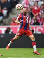 Fussball 1. Bundesliga Saison 14/15: Franck Ribery (FC Bayern Muenchen)