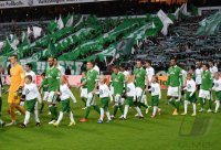 Fussball, 1. Bundesliga  Saison 2014/2015: SV Werder Bremen - Hannover 96