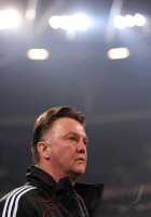 Fussball 1. Bundesliga : Trainer Louis van Gaal (FC Bayern Muenchen)