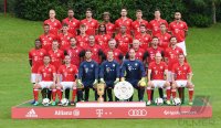 Fussball 1. Bundesliga 2016/2017: Fototermin beim FC Bayern Muenchen