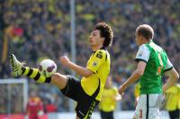 FUSSBALL, 1. BUNDESLIGA, 29. Spieltag: Dortmund - Bremen