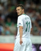 Fussball International  EM Qualifikation:  Milivoje NOVAKOVIC (Slowenien)