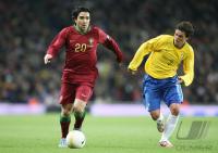 Fussball International Testspiel  Brasilien - Portugal