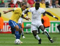 Fussball WM 2006:Brasilien - Ghana