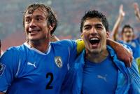 FUSSBALL WM 2010,  Achtelfinale: Uruguay - Suedkorea