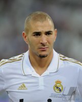 FUSSBALL International Primera Division/Super Cup 2011: Karim Benzema (Real Madrid)