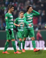 Fussball Bundesliga Saison 16/17: SV Werder Bremen - Borussia Moenchengladbach
