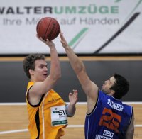 Basketball  1. Bundesliga  10/11  Walter Tigers Tuebingen - BBC Bayreuth
