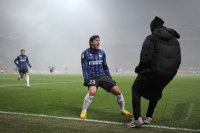 FUSSBALL International SERIE A 2011/2012:  JUBEL Diego Milito (Inter Mailand)