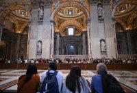 Vatikan / Rom: Trauer nach dem Tod von Papst Franziskus I.
