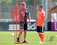Fussball 1. Bundesliga 12/13: Training beim FC Bayern Muenchen