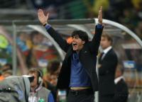 FUSSBALL WM 2010, JUBEL Bundestrainer LOEW