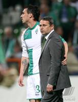 Fussball UEFA Pokal: Werder Bremen - Espanyol Barcelona