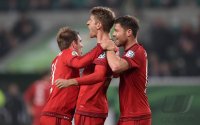Fussball DFB Pokal, 2. Hauptrunde 2015/2016: VfL Wolfsburg - FC Bayern Muenchen