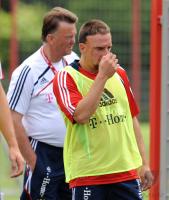 Fussball 1. Bundesliga: Training beim FC Bayern Muenchen