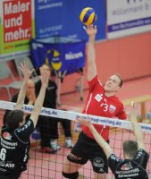 Volleyball 1. Bundesliga  12/13  TV Rottenburg - Netzhoppers Koenigs Wursterhausen