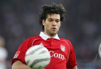 Fussball 1. Bundesliga: Bayern, BALLACK Einzelaktion am Ball