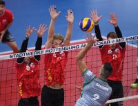 Volleyball 1. Bundesliga  Saison 17/18:  TV Rottenburg -  Netzhopers KW