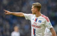 Fussball, 1. Bundesliga  Saison 2014/2015: Hamburger SV - Borussia Moenchengladbach