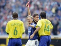 Fussball 1. Bundesliga: Schalke - Berlin, Rote Karte