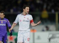 FUSSBALL  International CHL 09/10 :  Mark Van Bommel  (FC Bayern  Muenchen)