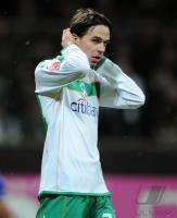 FUSSBALL, 1. BUNDESLIGA: Werder Bremen, HARNIK enttaeuscht