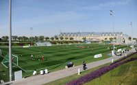 Fussball 1. Bundesliga 11/12: FC Bayern Muenchen Training in Doha