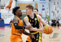 Basketball 2. Bundesliga 2021/2022: wiha Panthers Schwenningen - Tigers Tuebingen