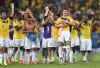 FUSSBALL WM 2014, Achtelfinale: Kolumbien - Uruguay