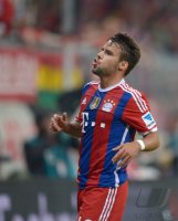 Fussball 1. Bundesliga Saison 14/15: Juan Bernat (FC Bayern Muenchen)