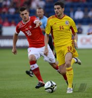 FUSSBALL INTERNATIONAL: Schweiz - Rumaenien
