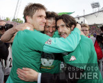 Fussball 1. Bundesliga: Bayern - Bremen, MEISTERJUBEL BREMEN