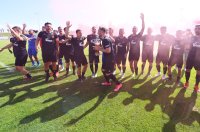 Fussball Relegation zur Oberliga, Rueckspiel 21/22: FC Holzhausen - FC Denzlingen