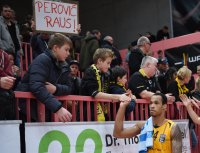 Basketball 1. Bundesliga 15/16 Hauptrunde: Walter Tigers Tuebingen - Telekom Baskets Bonn