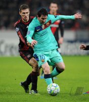 Fussball Champions League  Saison 2011/2012, Achtelfinale: Bayer 04 Leverkusen - FC Barcelona