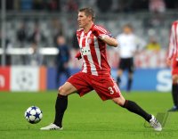 Fussball Champions League  Saison 2010/2011: Bastian Schweinsteiger (FC Bayern Muenchen)